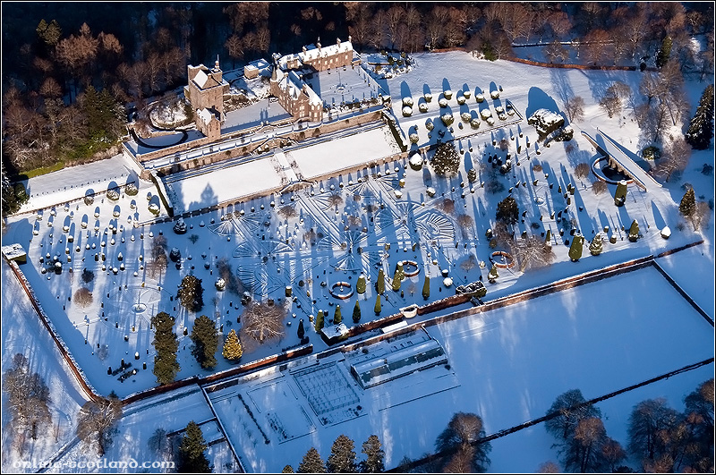 Drummond Gardens from the Air