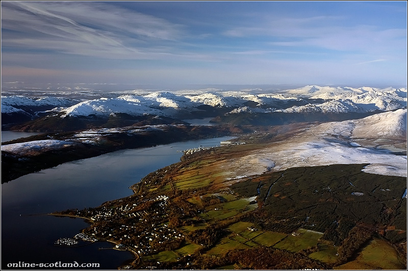 Loch Long from the Air