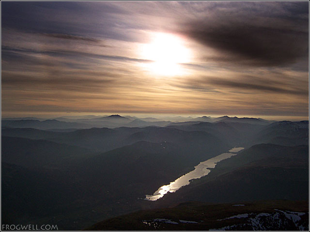 Loch Voil and the Braes of Balquhidder. Loch Voil and the Braes of Balquhidder.