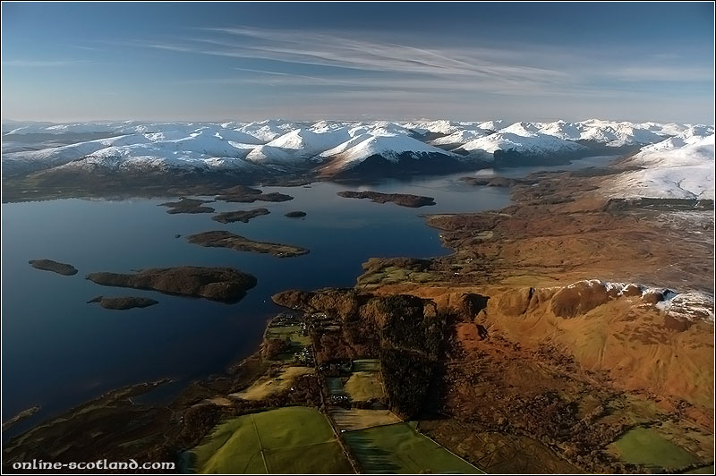 Loch Lomond From The Air