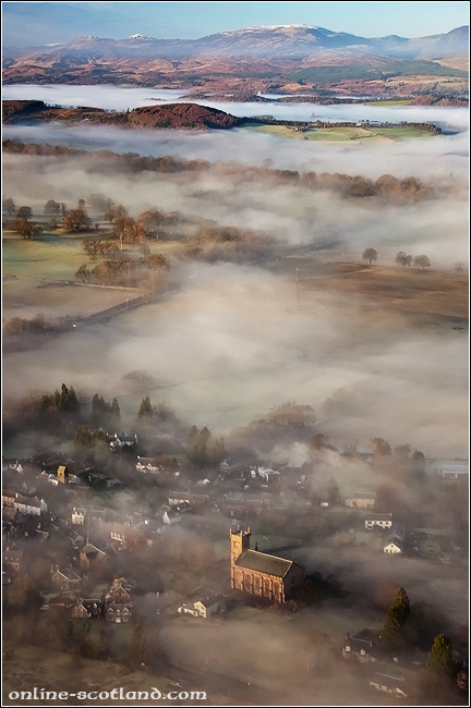 Misty Muthill from the Air